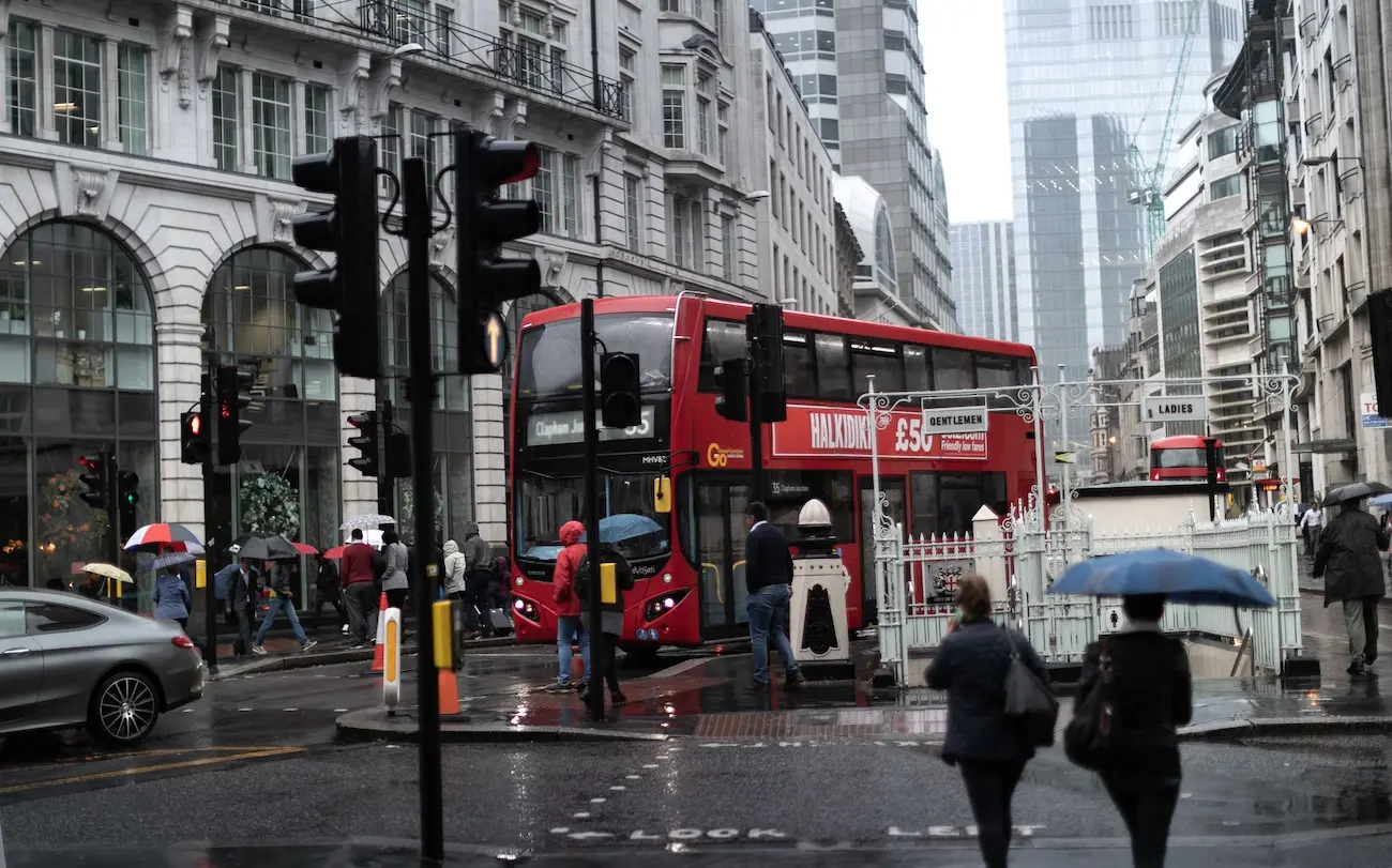 Rain in London